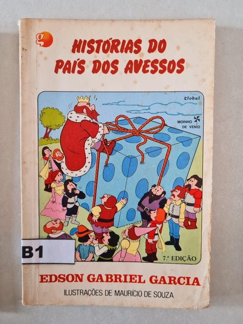 LIVRO, HISTÓRIA DO PÁIS DOS AVESSOS, EDSON GABRIEL GARCIA