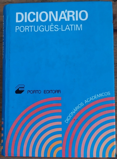 LIVRO, DICIONÁRIO DE PORTUGUÊS - LATIM, PORTO EDITORA