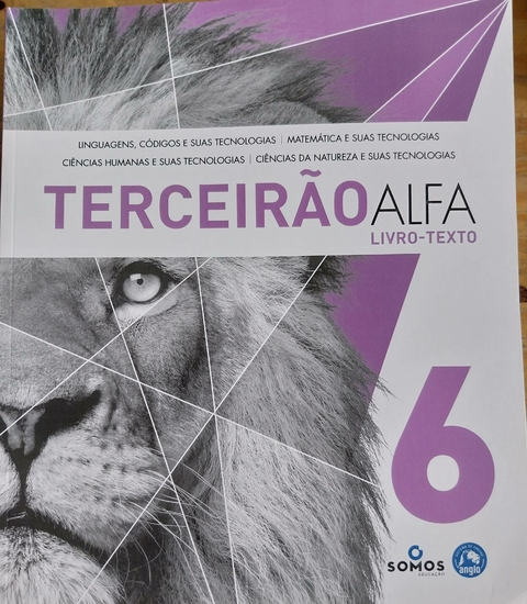 LIVRO, TERCEIRÃO ALFA, LIVRO-TEXTO, VOL. 6, SISTEMA DE ENSINO ANGLO
