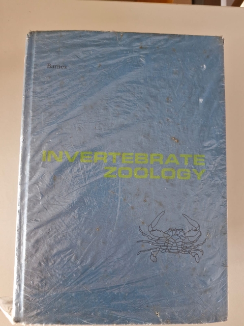LIVRO, INVERTEBRATE ZOOLOGY, 3 EDITION, BARNIES