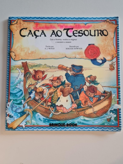 LIVRO, CAÇA AO TESOURO, A. J. WOOD