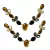 Cabedal Bahamas com pinos e banhado- TCD 2102 - San Sin Acessorios