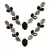 Imagem do Cabedal Bahamas com pinos e banhado- TCD 2102