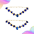 Cabedal Infantil Gotas Banhado com Corrente e Pino TCD-2216 - comprar online