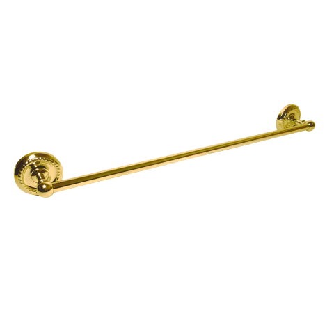 Pendurador de Toalha em Barra Vintage Dourado - comprar online