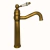 Imagem do Torneira Rimini Monocomando Vintage Alta Bronze Com Porcelana