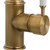 Torneira Maranello Gourmet Vintage Bico Flexível Bronze e Porcelana - loja online