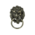 Aldrava em Zinco Vintage Retrô Battente di Leone Bronze Antigo