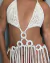 Saida crochê longa franjas - online store