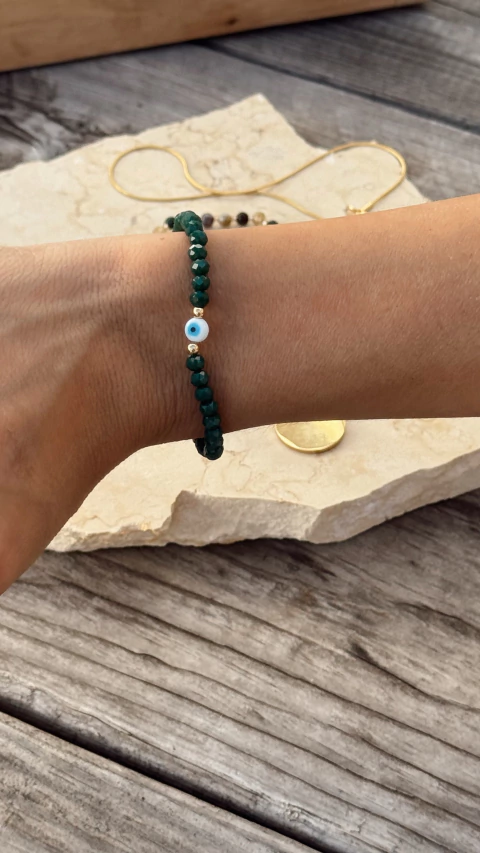 Solitaria BINDI (Green Oro 18k) - comprar online