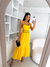 Vestido Tricoline Sianinha Amarelo na internet