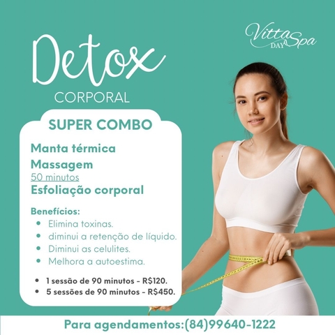 Detox Corporal com Massagem