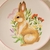Plato de entrada Easter Pink - tienda online