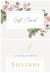 GIFT CARD $10.000