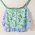 Delantal Flowers Verde