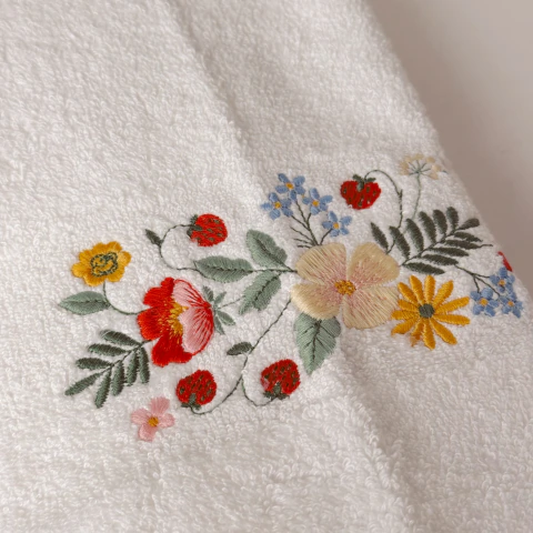 Toalla de de mano Flowers