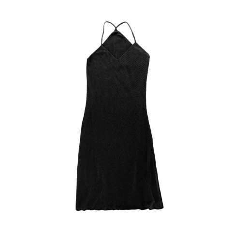 Vestido Playero negro - comprar online