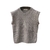 Chaleco Gris Liso