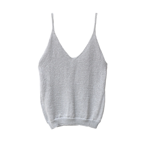 Musculosa Ibiza plata