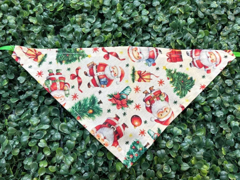 BANDANAS MÉDIA NATAL DE TECIDO - comprar online