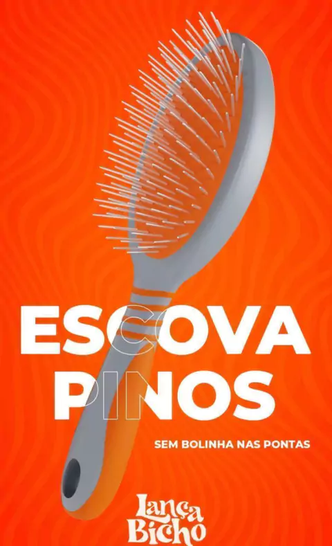 ESCOVA DE PINOS SEM BOLINHAS