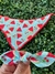 CONJUNTO DE TECIDO BANDANAS E LAÇOS PIN UP