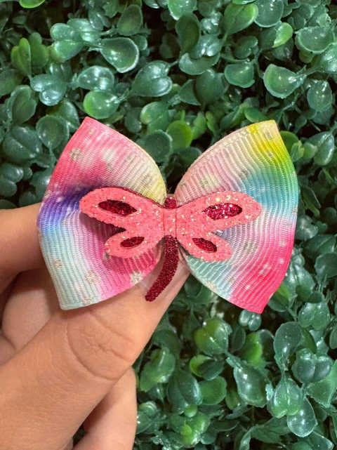 LAÇOS LIBÉLULA COLORIDO - comprar online