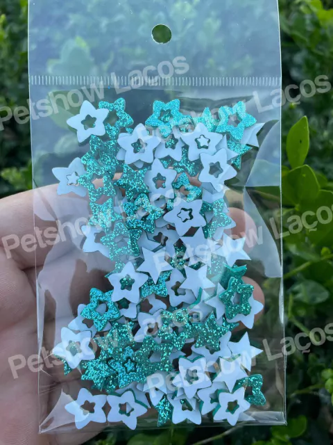 MICRO ADESIVOS (100 UNIDADES) - ESTRELA TIFFANY