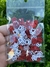 MICRO ADESIVOS (80 UNIDADES) - PATINHAS VERMELHO