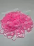ELASTICOS PARA PENTEADO - ROSA CLARO - APROXIMADAMENTE. 220 UNID. - comprar online