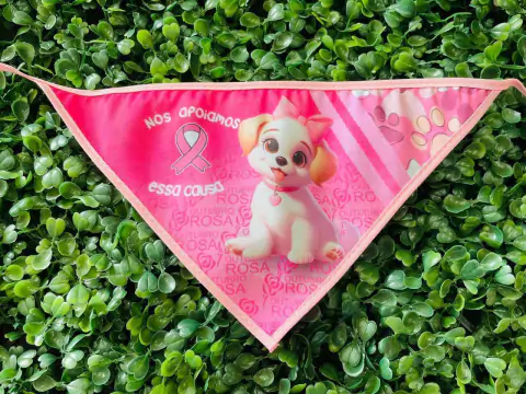 BANDANAS MÉDIA SORTIDAS OUTUBRO ROSA - comprar online