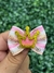 LAÇOS ROSA COM COROA DOURADA - comprar online