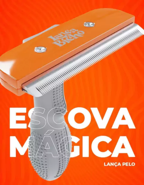 ESCOVA MÁGICA - LANÇA PELOS