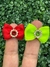 MINI LAÇOS VERMELHO E VERDE NEON COM BRILHO - comprar online