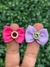 MINI LAÇOS PINK E LILAS COM BRILHO - comprar online