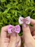 MINI LAÇOS ROSÊ E FLORAL - comprar online