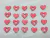 MICRO ADESIVOS (100 UNIDADES) - CORAÇÃO ROSA GLITTER - comprar online