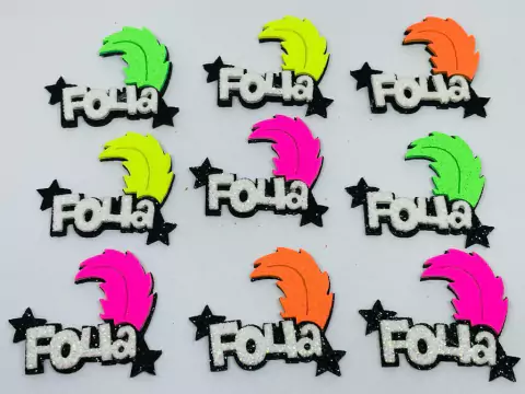 ADESIVO FOLIA COM PENA