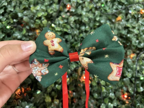 GRAVATA BORBOLETA MÉDIA COM 08 UNIDADES NATAL - comprar online