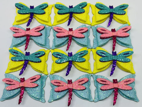 LAÇO ADESIVADO LIBÉLULA