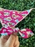 CONJUNTO DE TECIDO BANDANAS E LAÇOS PIN UP - PetShow