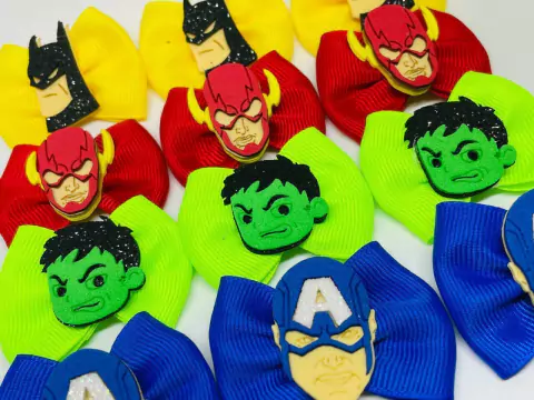 LAÇOS SUPER HERÓIS