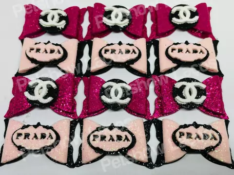 LAÇO ADESIVADO PRADA E CHANNEL - LAD03