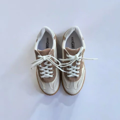 TENIS Feminino Valence Bege camurça - comprar online