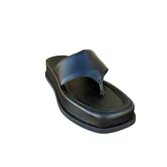 Flat Chinelo Feminino Metz Preta - comprar online