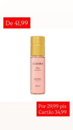 Desodorante Body Spray Club 6 100ml - Keila Amaral 