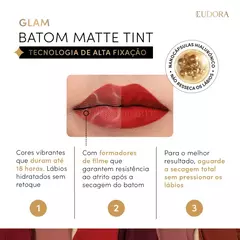 Batom Líquido Rosé Vintage Glam Matte Tint 4g - Keila Amaral 