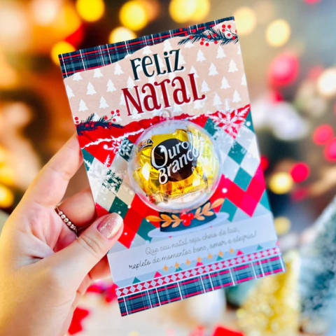 Card com bola bombom - comprar online