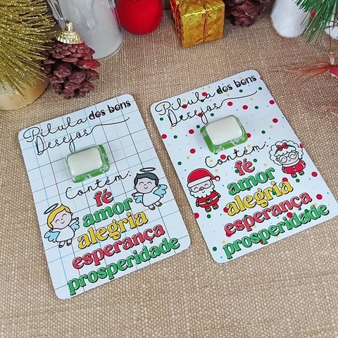 Card + Chiclete - Natal