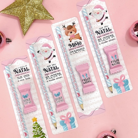 Lápis Personalizado - Natal
